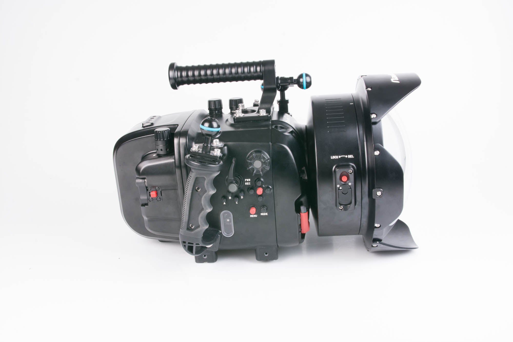 N120 to N200 Port Adapter for Cinema Lenses - Compatible with N120 Cinema & DSLR Housings | Perfect for Underwater Photography & Videography