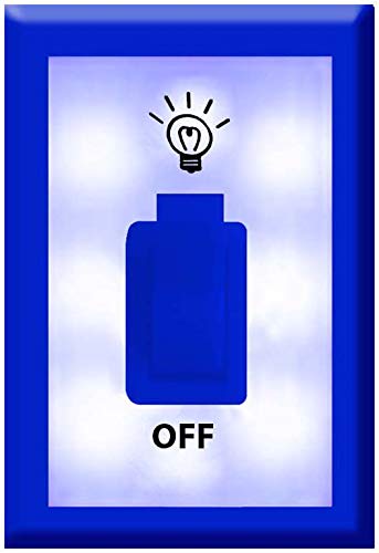 Best Portable Night Light Switch - 4-Piece Family Pack with Multiple Colors (Ideal for Kids' Rooms, Hallways & Nurseries)