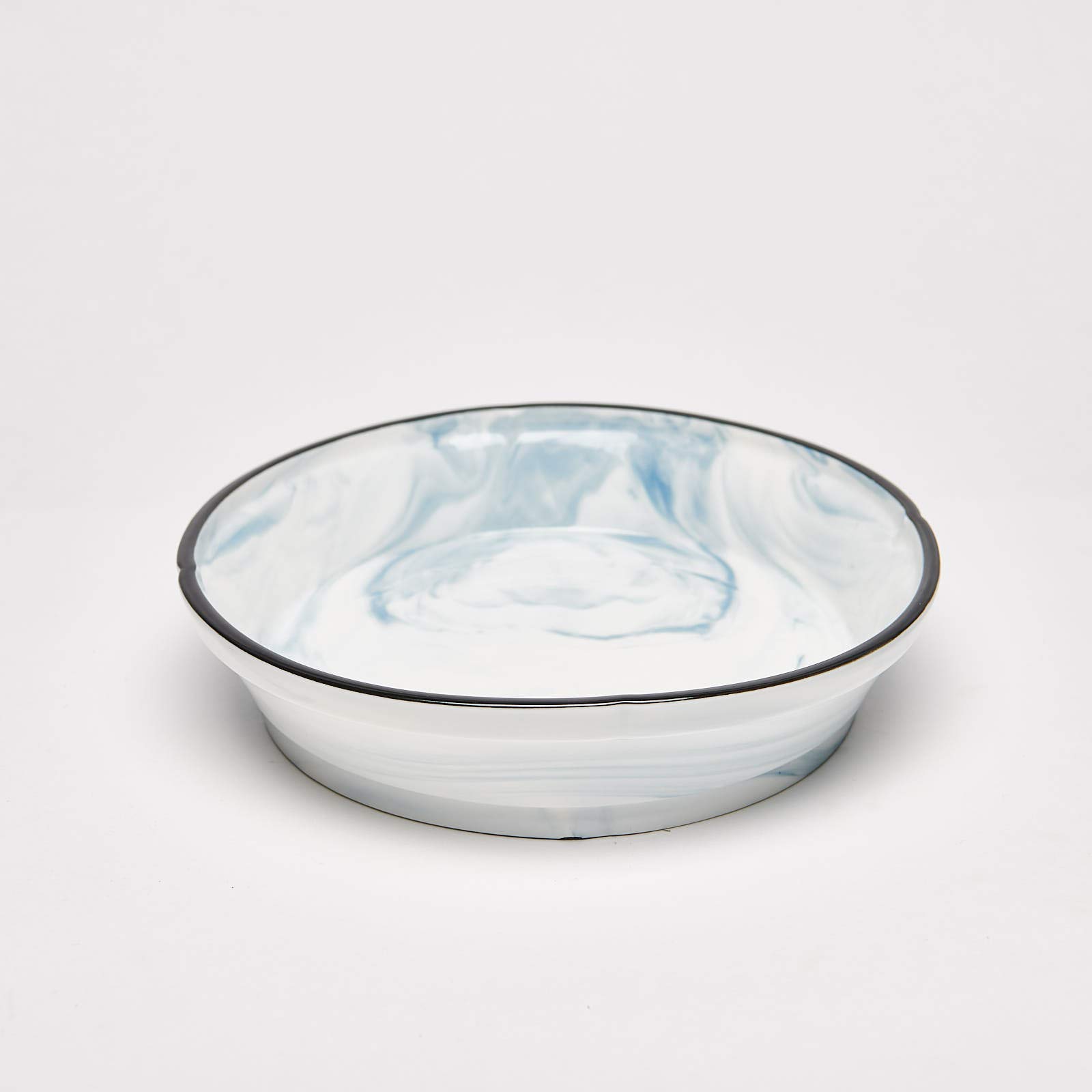 Yedi YCC858 9-Inch Fine Porcelain Blue Cereal Bowl - Premium Bone China Soup Bowl for Breakfast, Dessert & Dining - Elegant Tableware for Restaurants, Home & Gifts