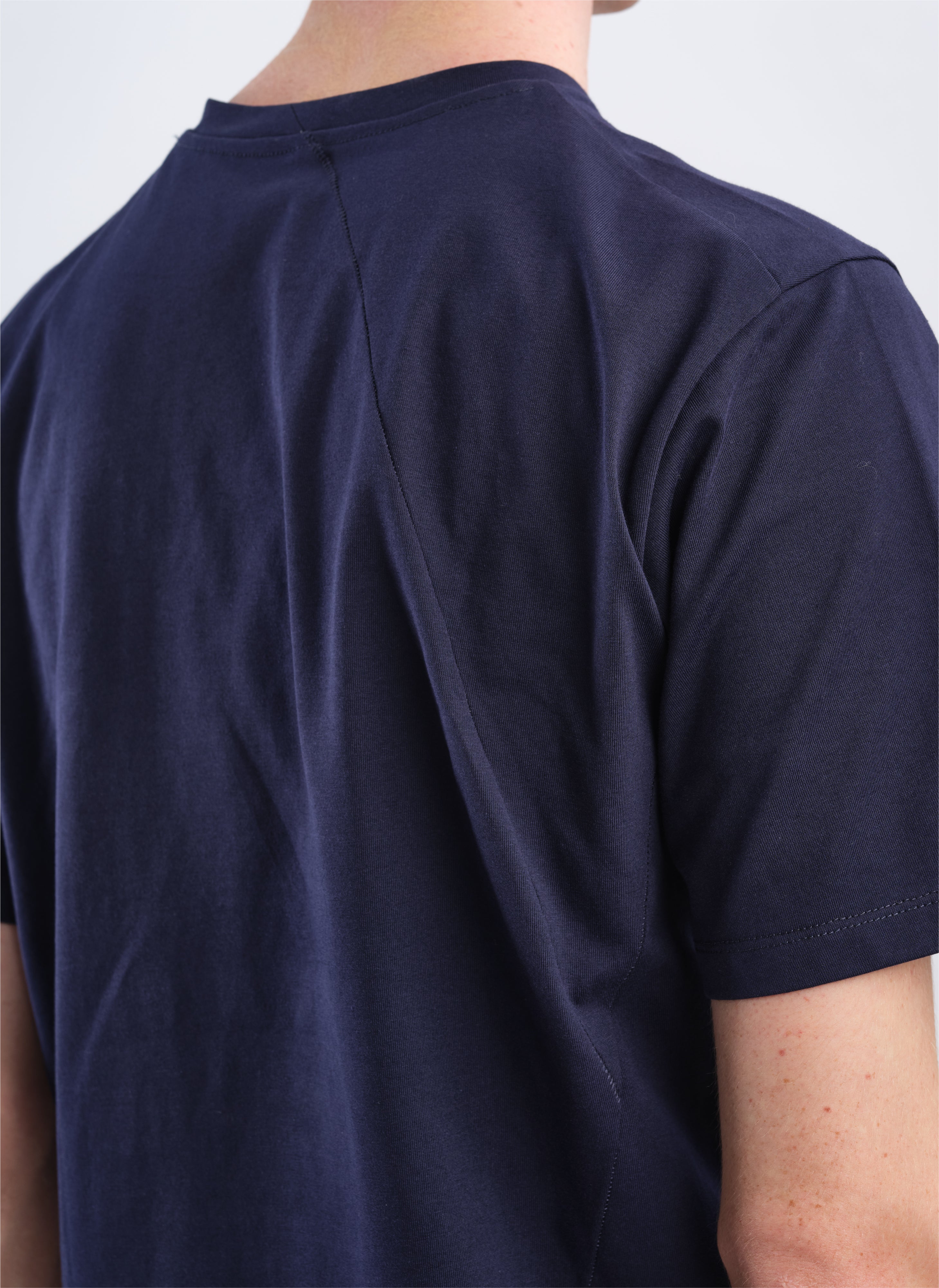 Premium Mercerized Cotton T-Shirt (T01) - Soft & Durable Men's Casual Wear for Everyday Comfort & Style