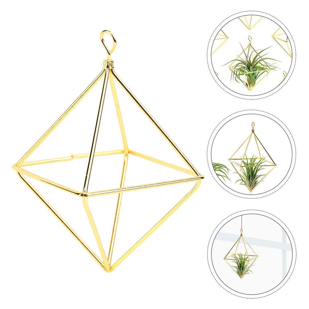 Iron Flower Stand Plant Hanger - Sturdy Metal Plant Holder & Display Rack for Indoor/Outdoor Gardens, Balcony, Patio Decor