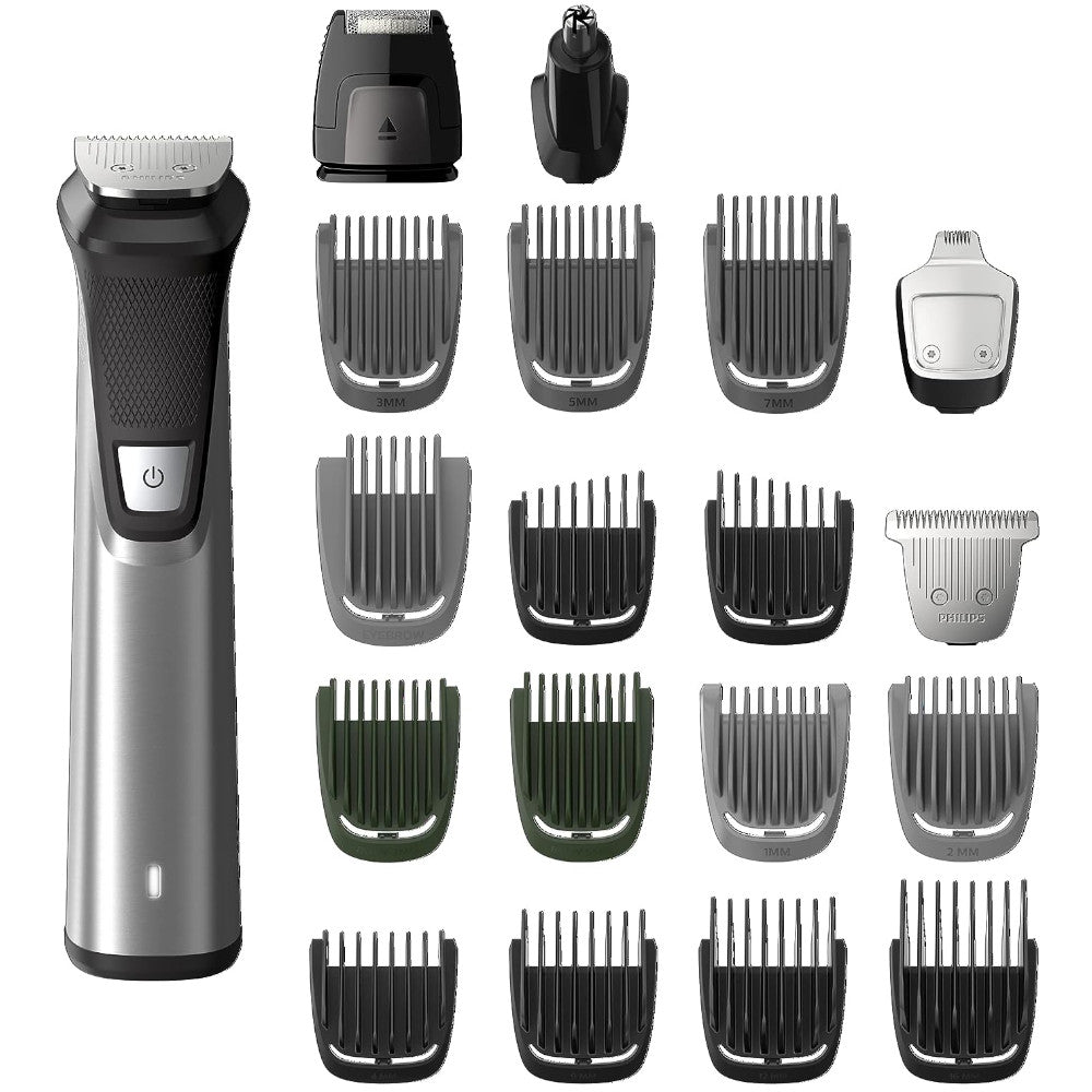 PHILIPS MG5750/18 Multigroom 5000 All-in-One Trimmer for Face, Head & Body Grooming - Perfect for Men's Beard, Hair & Body Shaving at Home or Travel