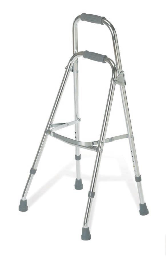 Guardian Hemi Walker - Lightweight Mobility Aid for Seniors & Adults - Adjustable Height & Foldable Design for Easy Transport - Ideal for Post-Surgery Recovery & Home Use
