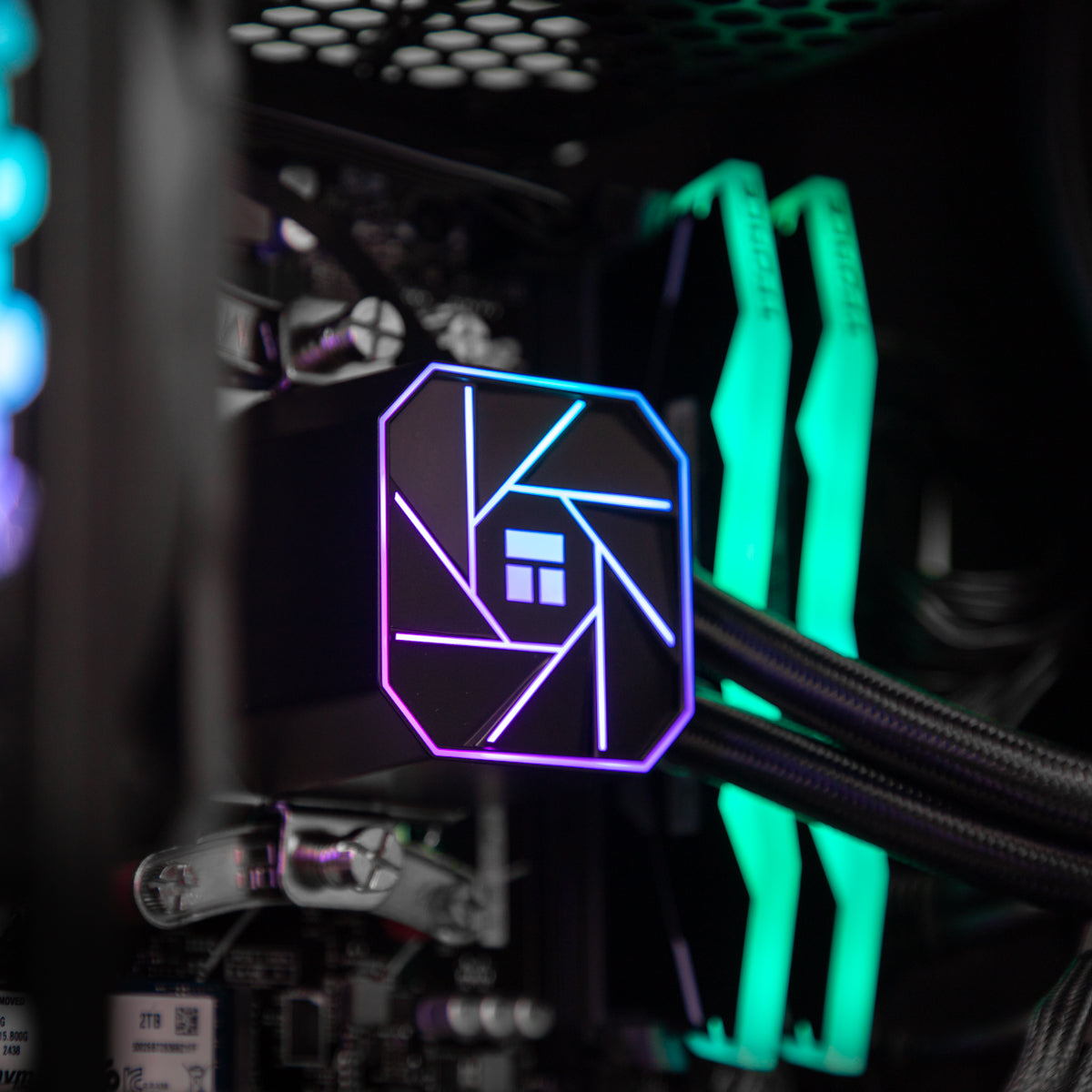 Blizzard RTX 5070 Ryzen 5 7600X Gaming Desktop PC - High Performance Black Gaming Computer for 4K Gaming, Streaming & Esports
