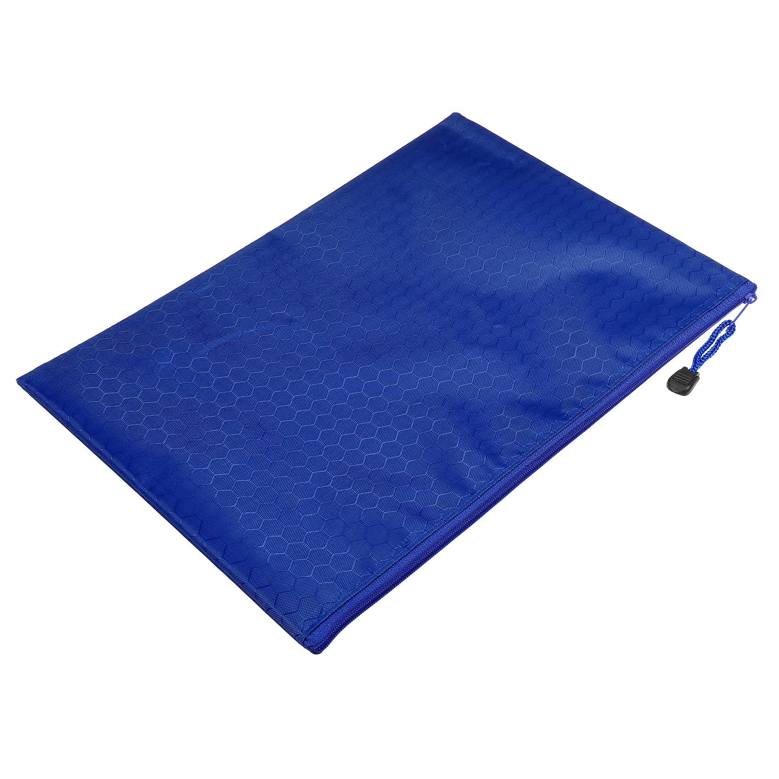 **10 Pack A4 Waterproof Zipper File Bags - Document Storage Organizer Pouch for Travel, Office & School Supplies (Blue) | Ideal for Travel, Business Trips & Home Organization**