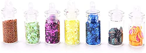 Belicia 48 Bottles Nail Art Sequins Glitter Powder - Shimmering Manicure Decoration for DIY Nail Designs - Perfect for Professional Salons, Home Nail Art, and Party Glam Looks