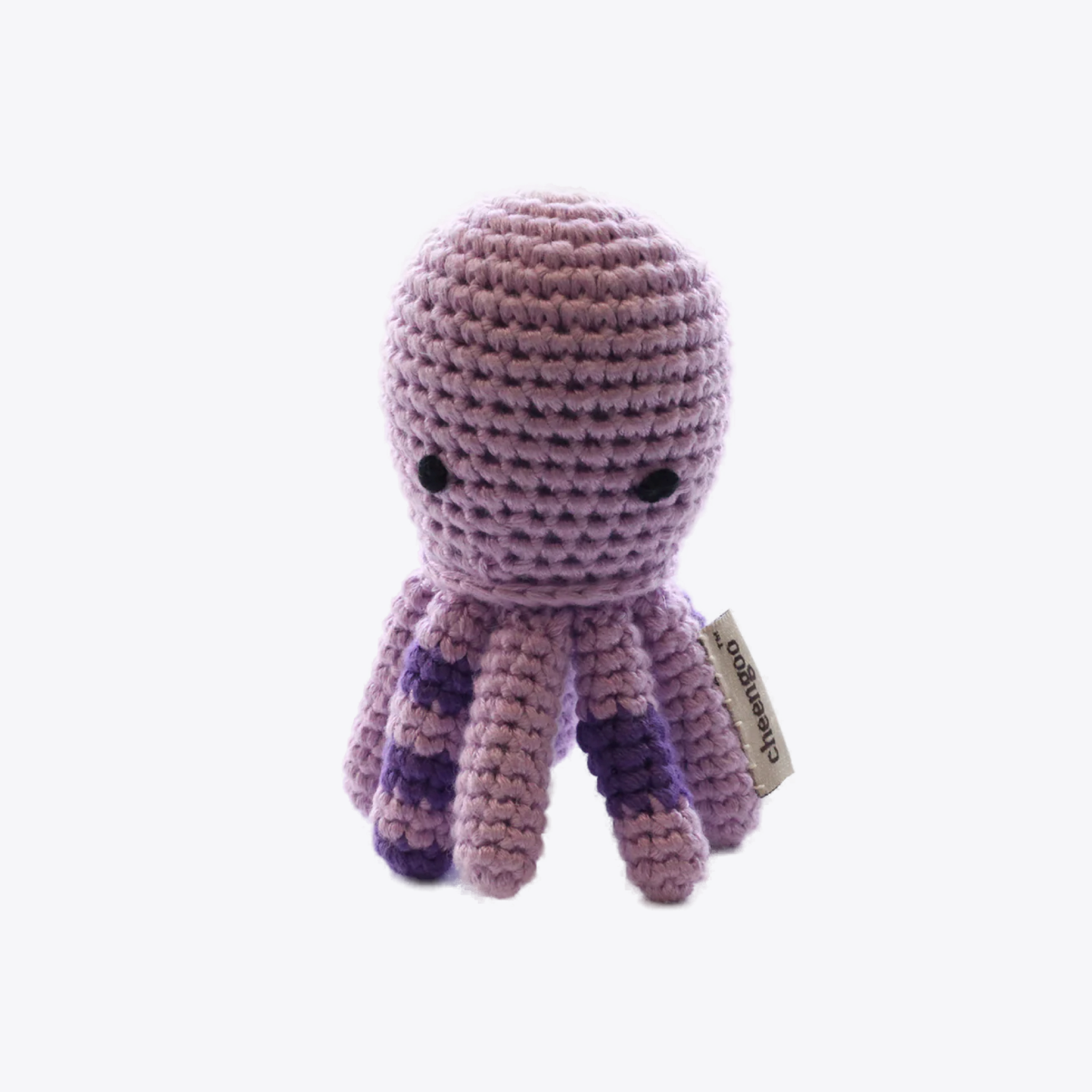 Baby Octopus Rattle Toy - Soft & Safe Teething Toy for Infants & Toddlers - Perfect for Sensory Play, Early Learning & Soothing Gums