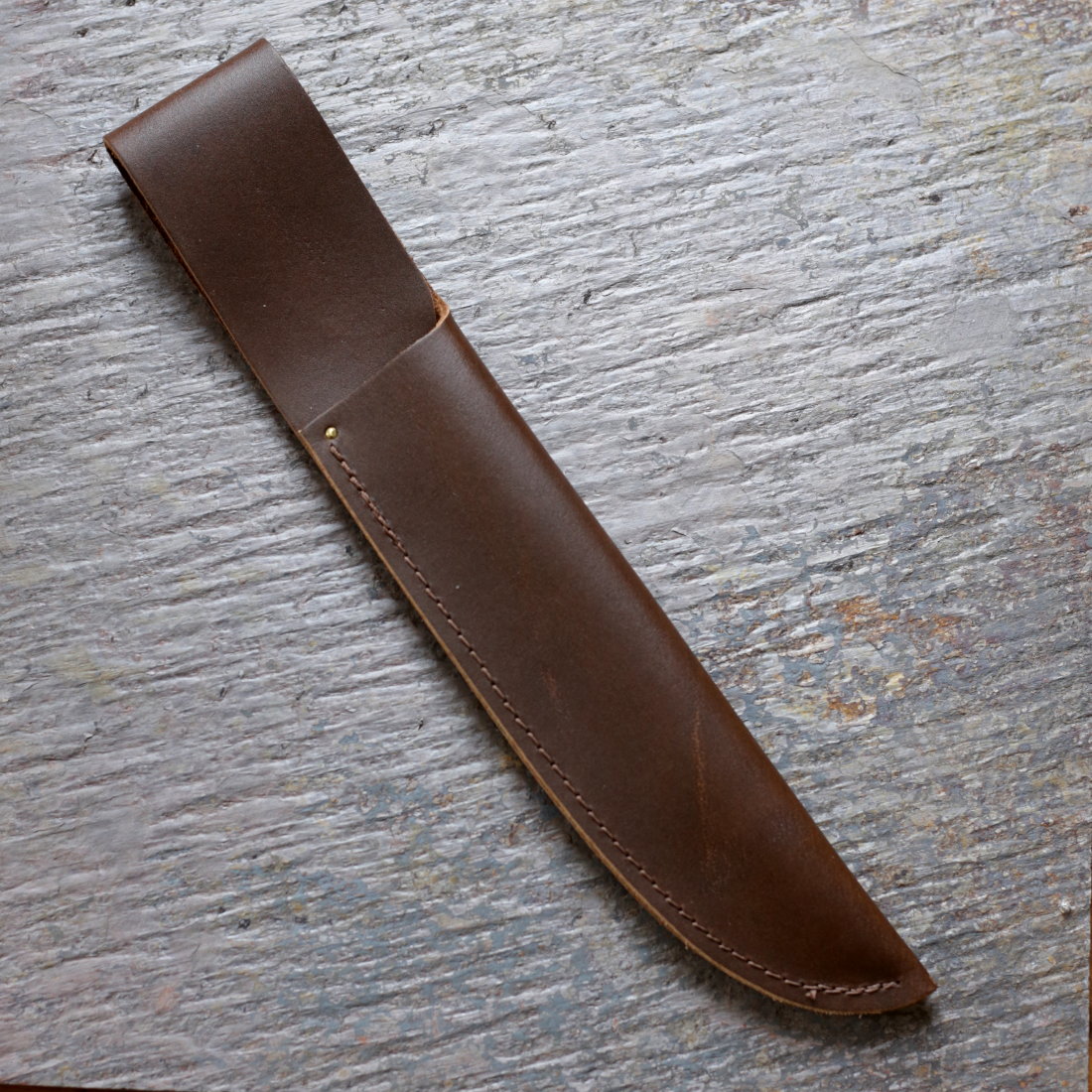 Premium Leather Sheath for Long Trade Knife - Durable Hunting & Outdoor Knife Cover for Camping, Bushcraft & Survival Gear