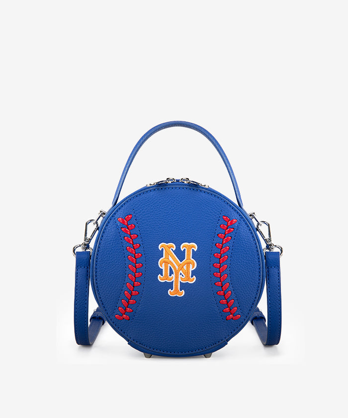 MLB New York Mets Mini Canteen Crossbody Bag for Women & Men - Stylish Baseball Fan Accessory for Game Day, Travel & Everyday Use