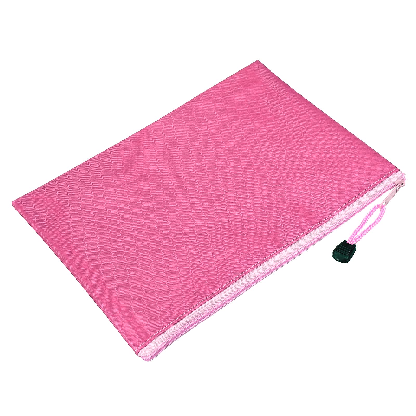 Waterproof A5 Zipper File Bags - 5 Pack Document Organizer Pouch for Office, School & Travel Supplies | Pink Document Storage for Files, Passports & Receipts