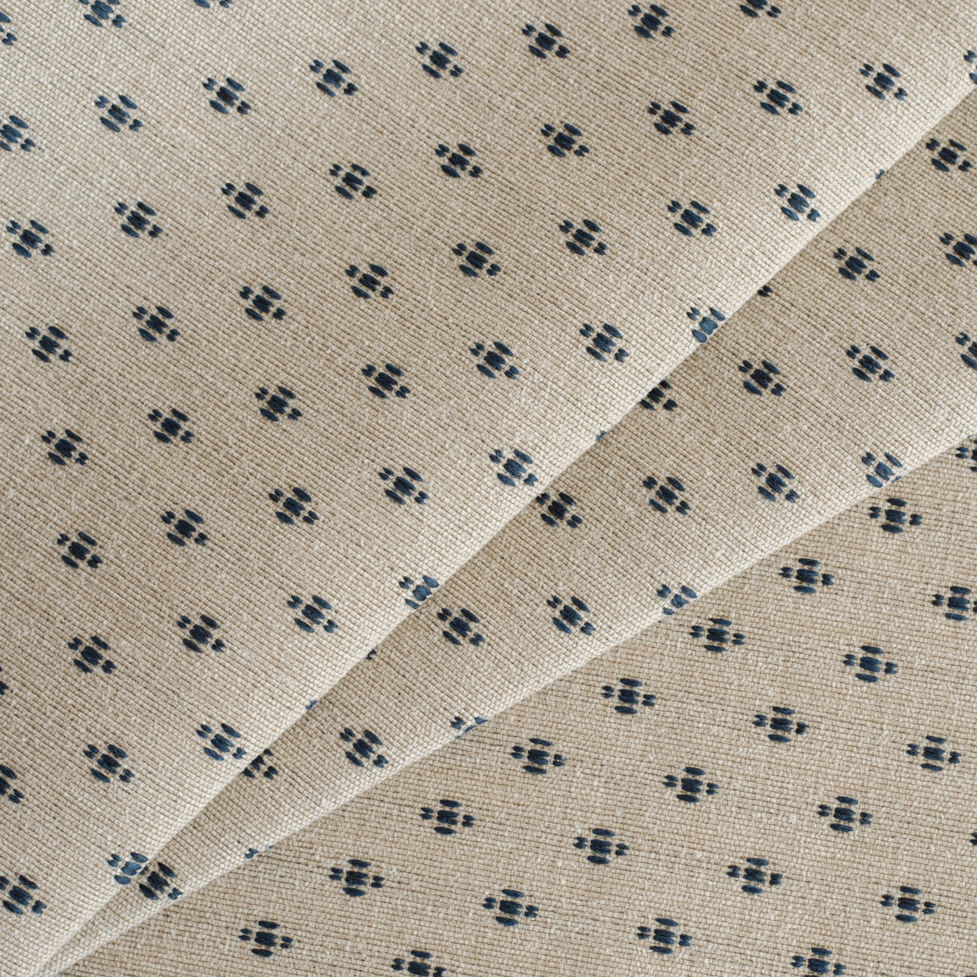 Premium Navy Blue Pierce Fabric - High-Quality Upholstery Material for Sofas, Chairs & Home Decor | Perfect for DIY Projects & Crafting