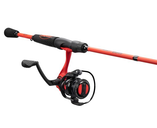 Lew's Mach Smash Spinning Fishing Rod and Reel Combo - Lightweight High Performance Freshwater & Saltwater Fishing Gear for Bass, Trout, and Walleye (Great for Shore Fishing, Boat Fishing, and Tournament Use)