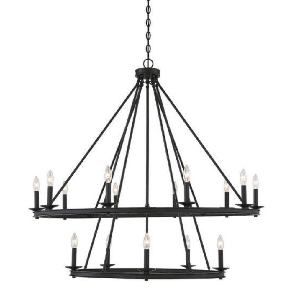 Elegant Therion Crystal Chandelier - Modern Luxury Ceiling Light Fixture for Dining Room, Living Room & Bedroom Decor