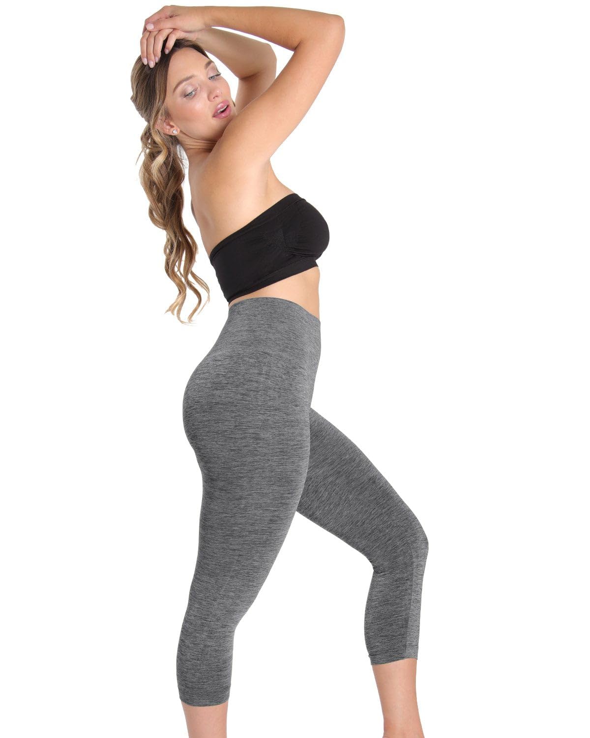 SlimMe Shapewear Leggings for Women - High Waisted Tummy Control Compression Pants, Comfortable & Breathable Workout Leggings - Perfect for Yoga, Gym & Everyday Wear