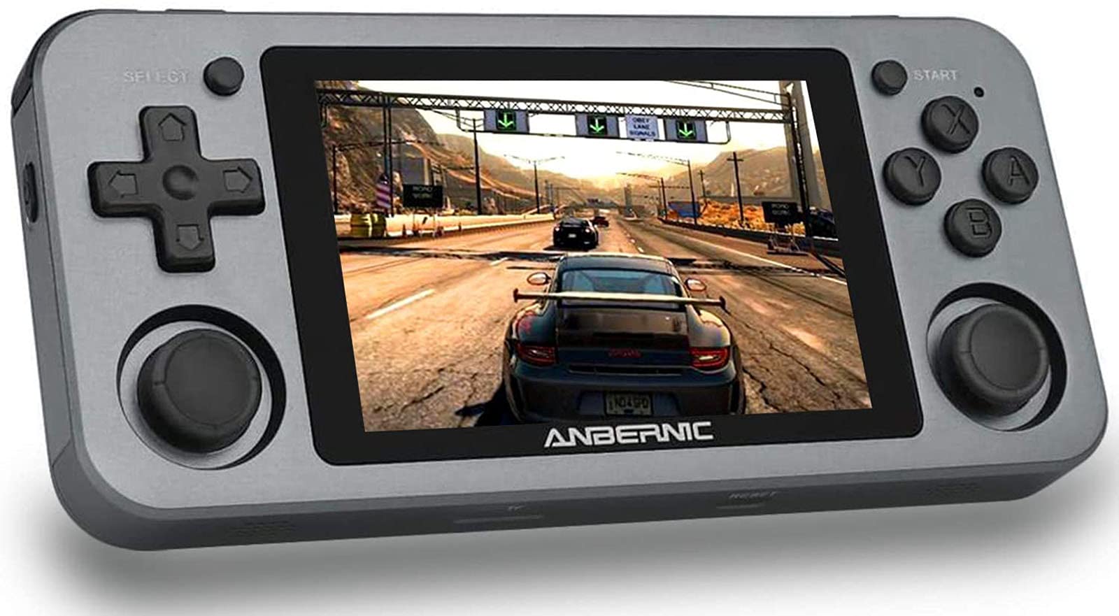 Astarama RG351M Retro Handheld Game Console - 3.5 Inch IPS Screen, 64GB TF Card, 20 Emulators & 2500 Classic Games, Open Source System - Perfect for Gaming Enthusiasts, Travel Entertainment, and Nostalgic Retro Gaming Experience