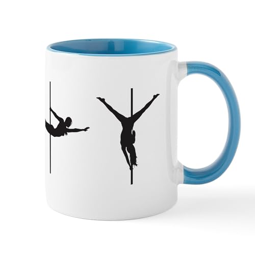 White/Blue Inside - Pole Dance Mug