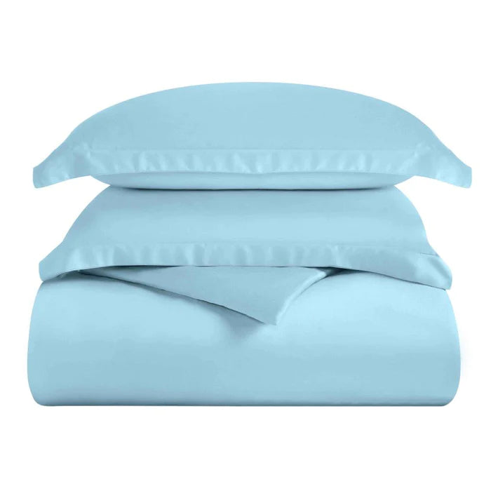 Premium 300 Thread Count Modal Duvet Cover Set - Soft & Breathable Beechwood Fabric - Perfect for Bedroom, Hotel, and Guest Room Comfort
