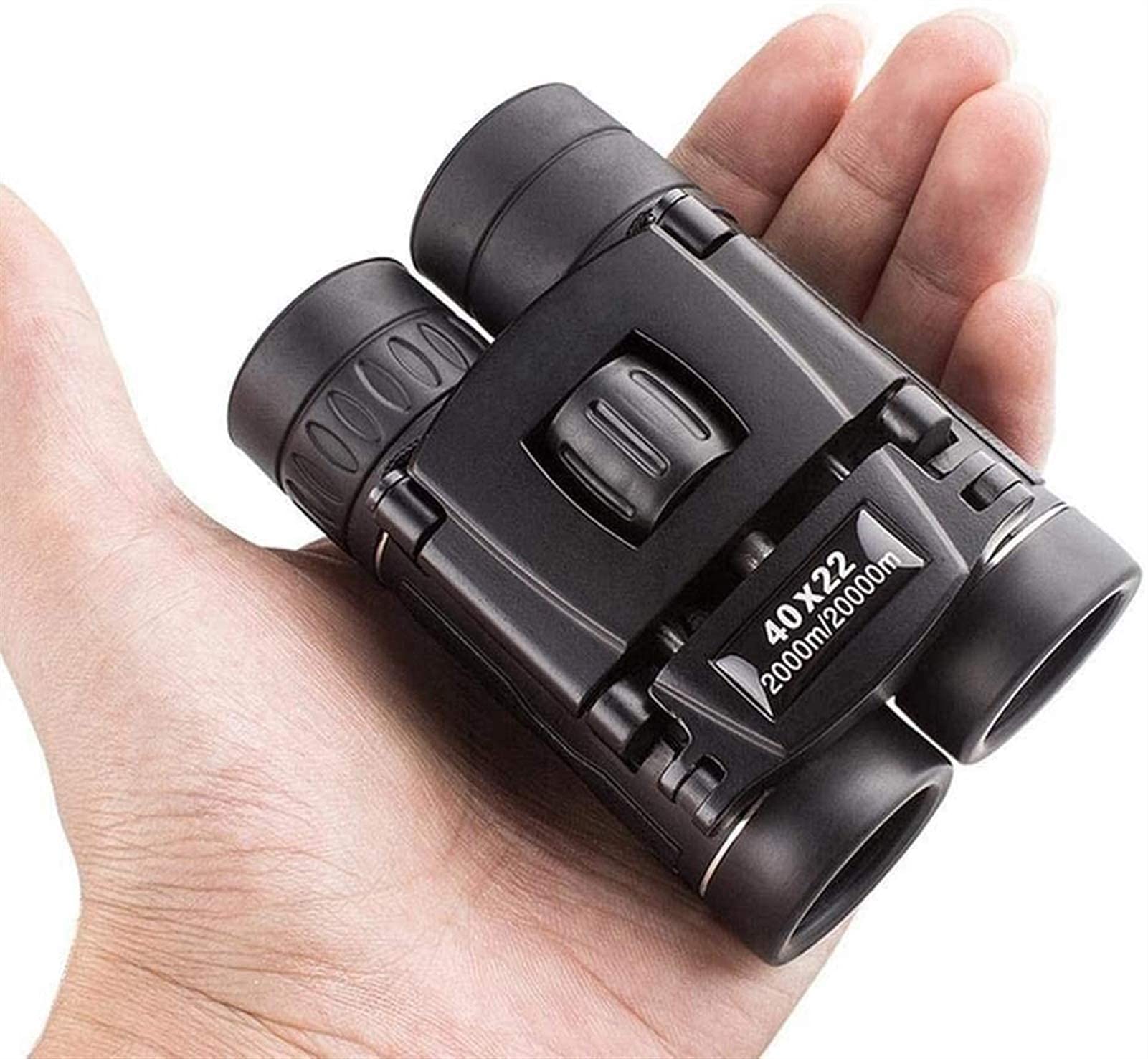High Power 10x42 Binoculars for Adults - Compact Folding HD Waterproof Long Range 2000m Telescope - Perfect for Bird Watching, Hunting, Sports Events, Outdoor Camping & Travel Adventures