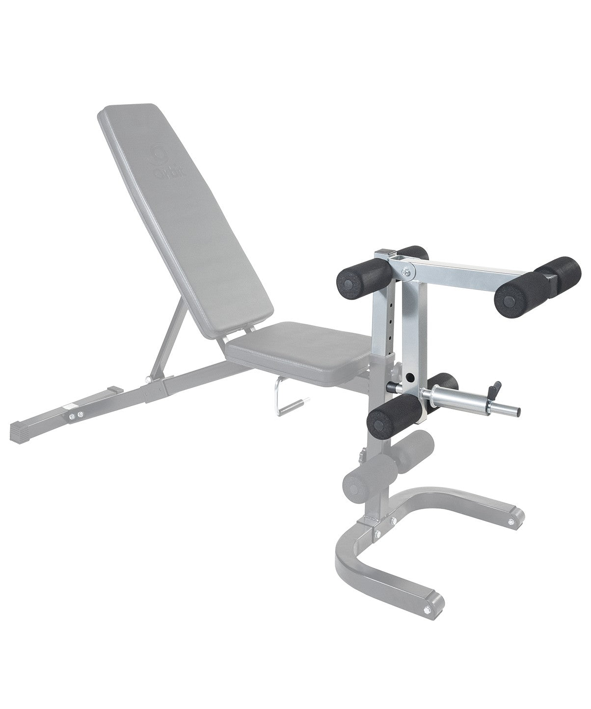 Leg Developer Attachment for Flat/Incline/Decline Bench - Home Gym Equipment for Leg Workouts & Strength Training - Perfect for Squats, Leg Press & Hamstring Exercises