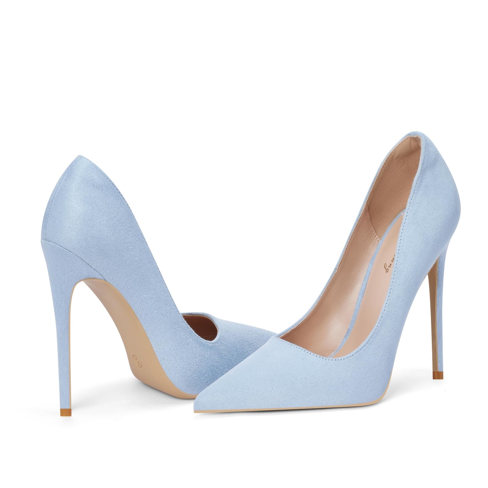 Elisabet Tang Women's High Heel Pumps - 4.7 Inch/12cm Pointed Toe Stiletto Party Shoes for Weddings, Evening Events & Special Occasions