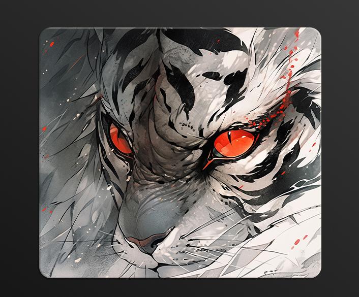 Premium Tempered Glass Mouse Pad - Smooth Gliding Surface for Gaming & Office Use - Ergonomic Design for Comfort & Precision - Perfect for PC, Laptop & Mac Users