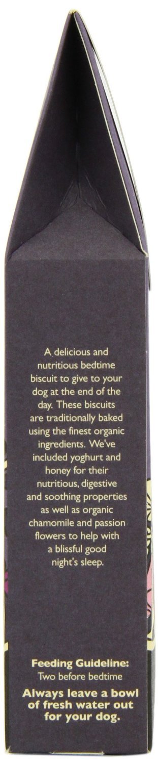 Organic Bedtime Biscuits for Dogs - Lily's Kitchen 100g (Pack of 2) | Calming Night Treats
