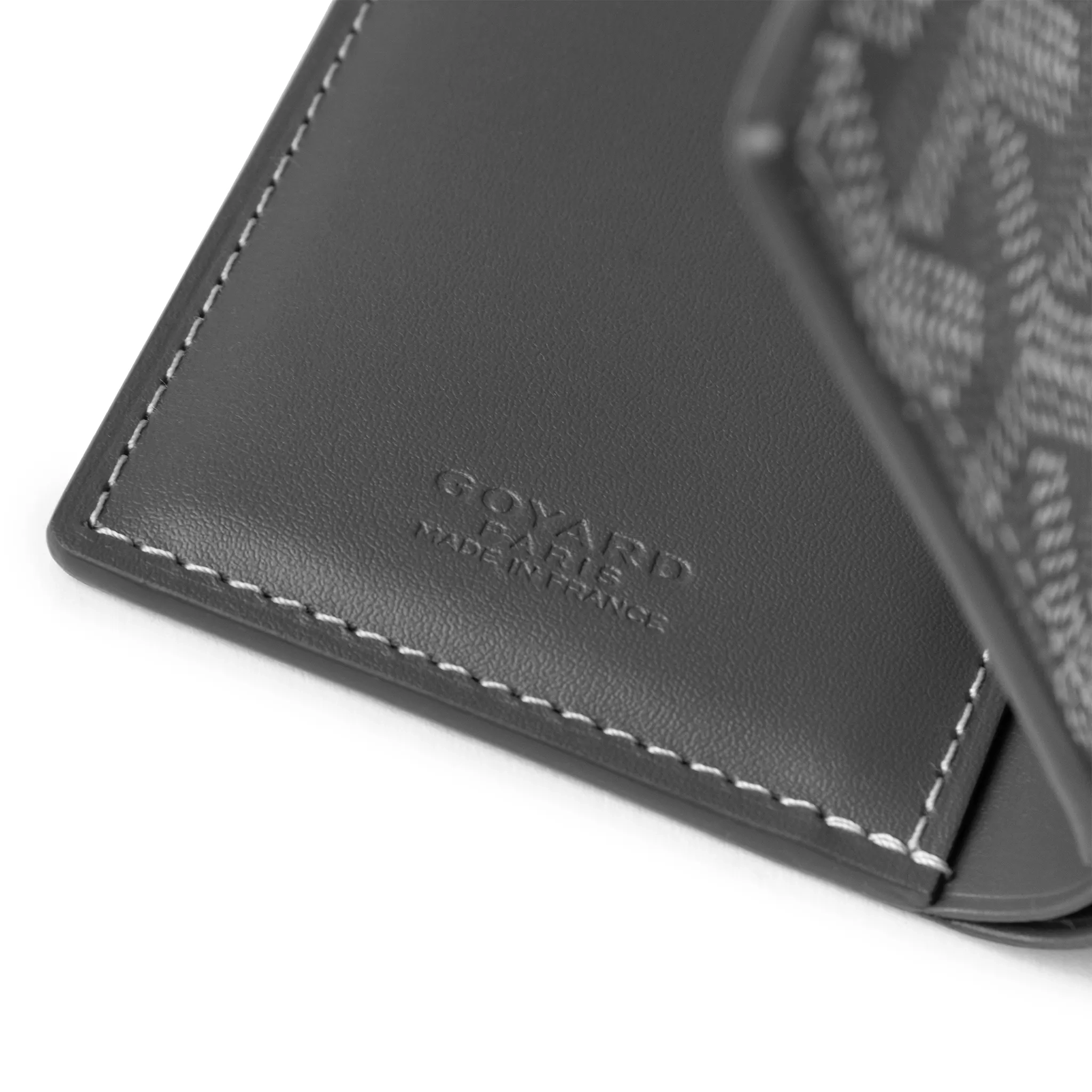 Goyard Saint Pierre Card Wallet Grey | Luxury Slim RFID Blocking Wallet for Men & Women | Perfect for Travel, Business & Everyday Use