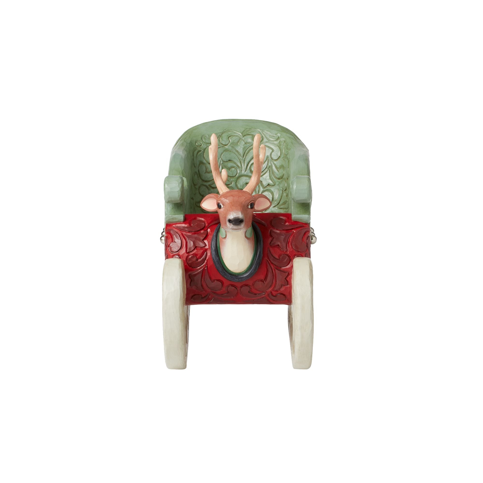 Highland Glen Large Sled Figurine - Premium Resin Home Decor for Living Room, Office & Gift Giving - Perfect for Christmas, Winter & Holiday Display
