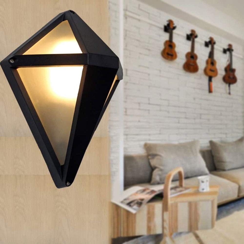 Waterproof Outdoor Wall Light - Modern Nordic Style Wall Mounted Lamp for Garden, Balcony, Stairway, Aisle, Bedroom & Dining Room | Durable Lighting for House, Villa, Bar & Restaurant | Perfect for Ambient & Reading Lighting