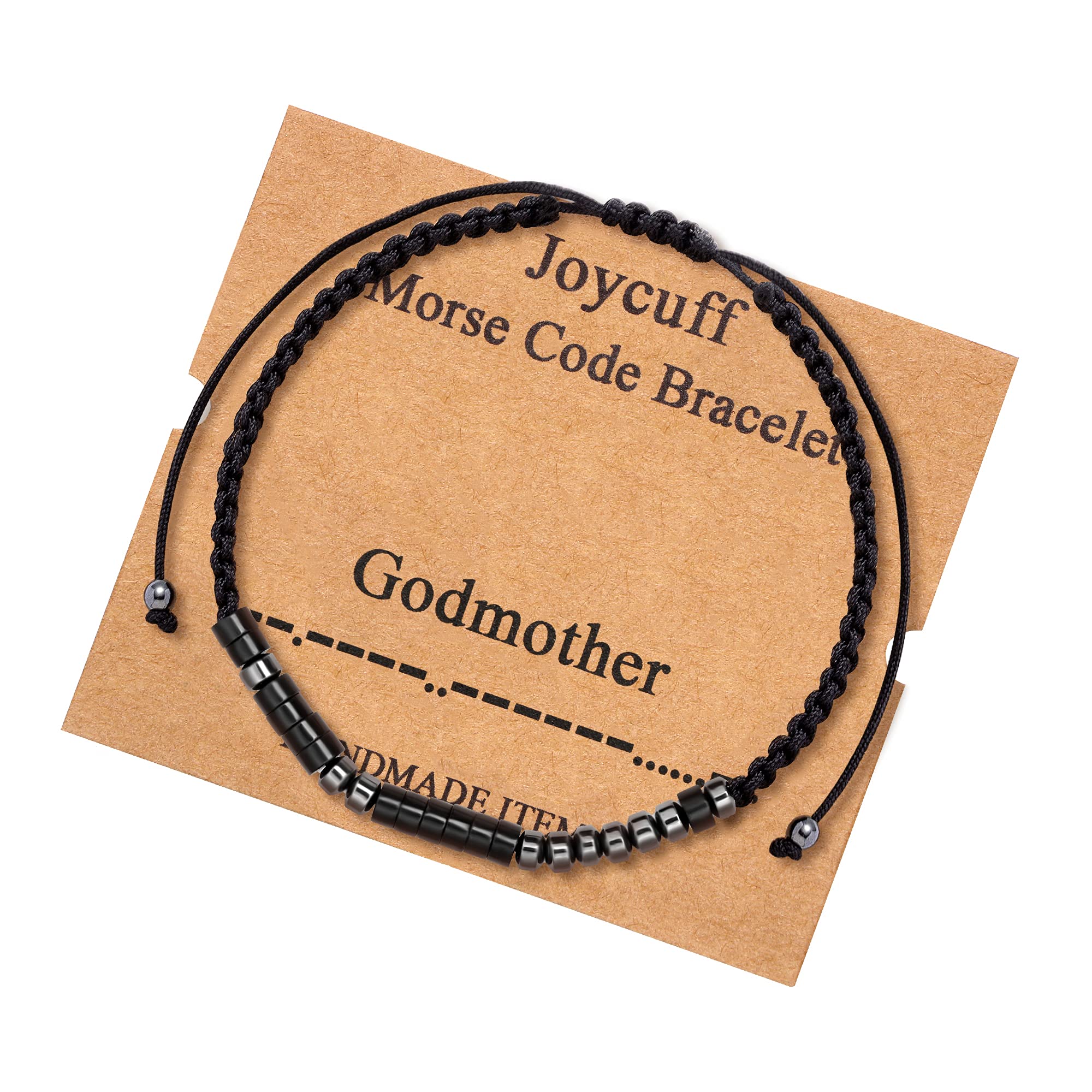 Morse Code Hematite Bead Wrap Bracelet for Women & Men - Thoughtful Gift for Mother's Day, Birthday, Christmas - Perfect for Mom, Dad, Daughter, Aunt, Grandma - Everyday Jewelry for Date Nights, Work, Travel & Self-Expression - Ideal for Special Occasions & Meaningful Gifts