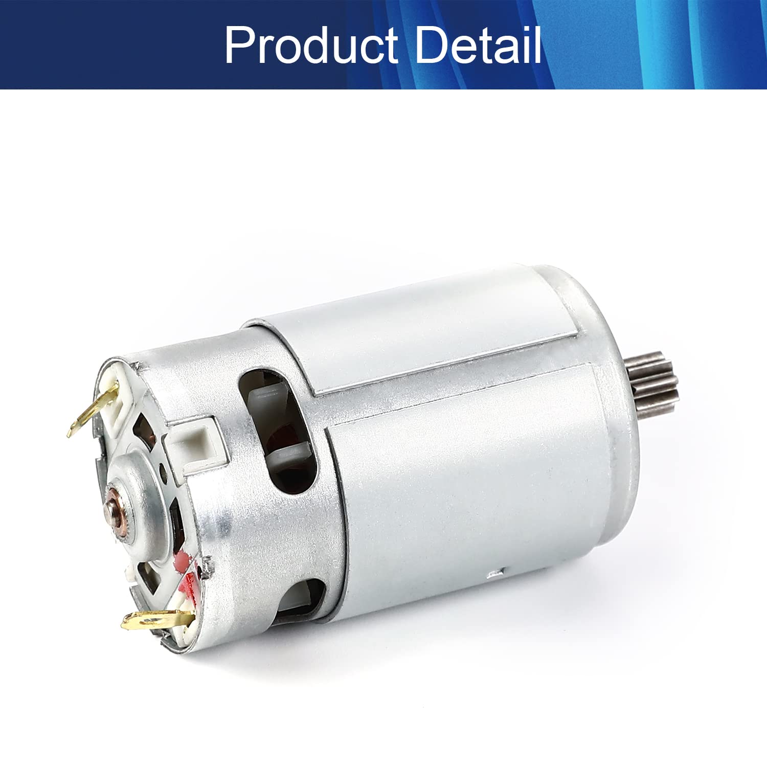 Bettomshin 1Pc High-Speed Electric Gear Motor - 9 Teeth DC 18V 20500RPM Replacement Part for Cordless Screwdrivers - Perfect for DIY Projects, Home Repairs & Professional Tool Maintenance