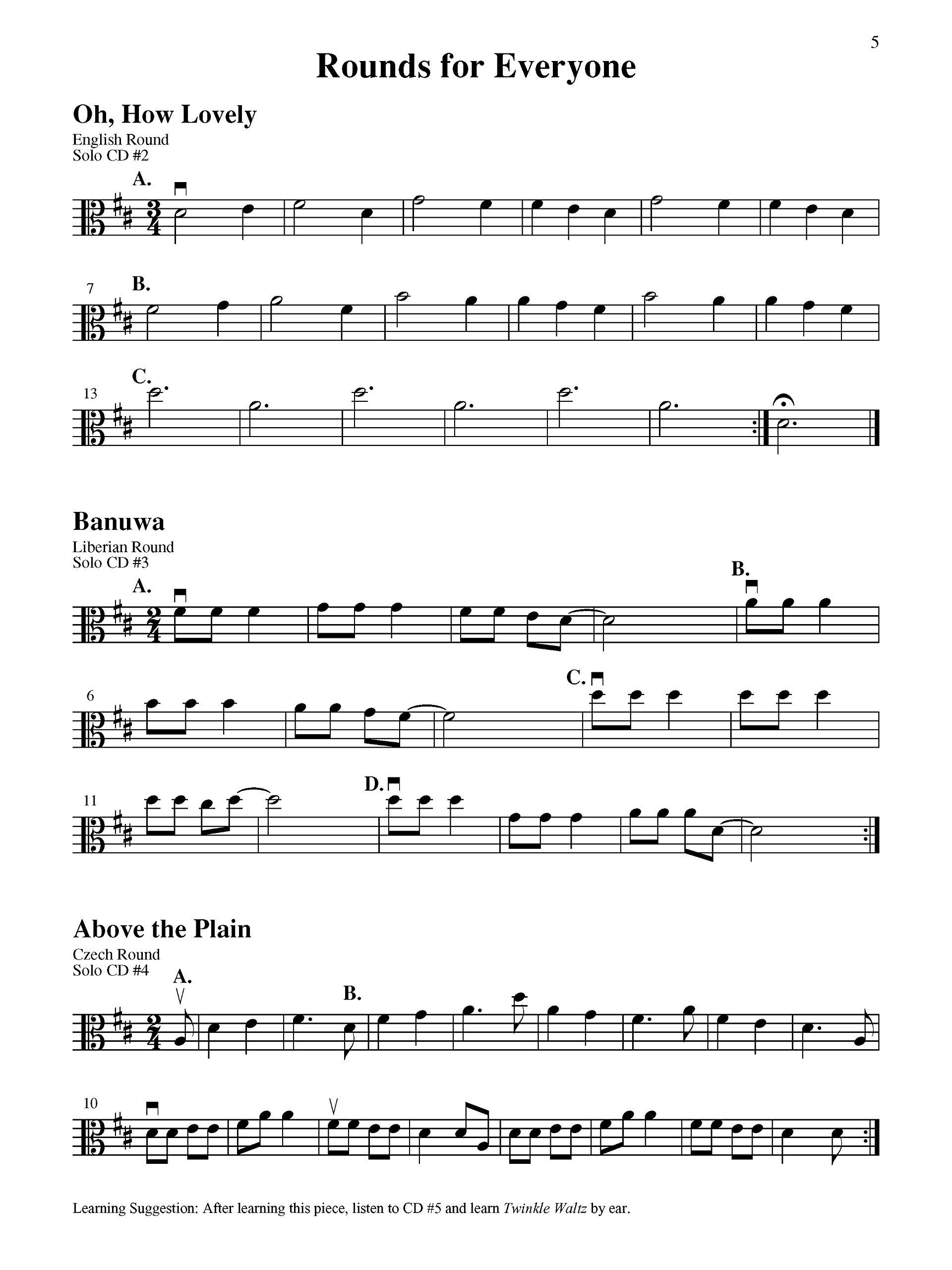 Learning Together Vol 2: Viola Solo & String Ensemble Sequential Repertoire Book with CD - Perfect for Music Classrooms, Orchestras & Private Lessons