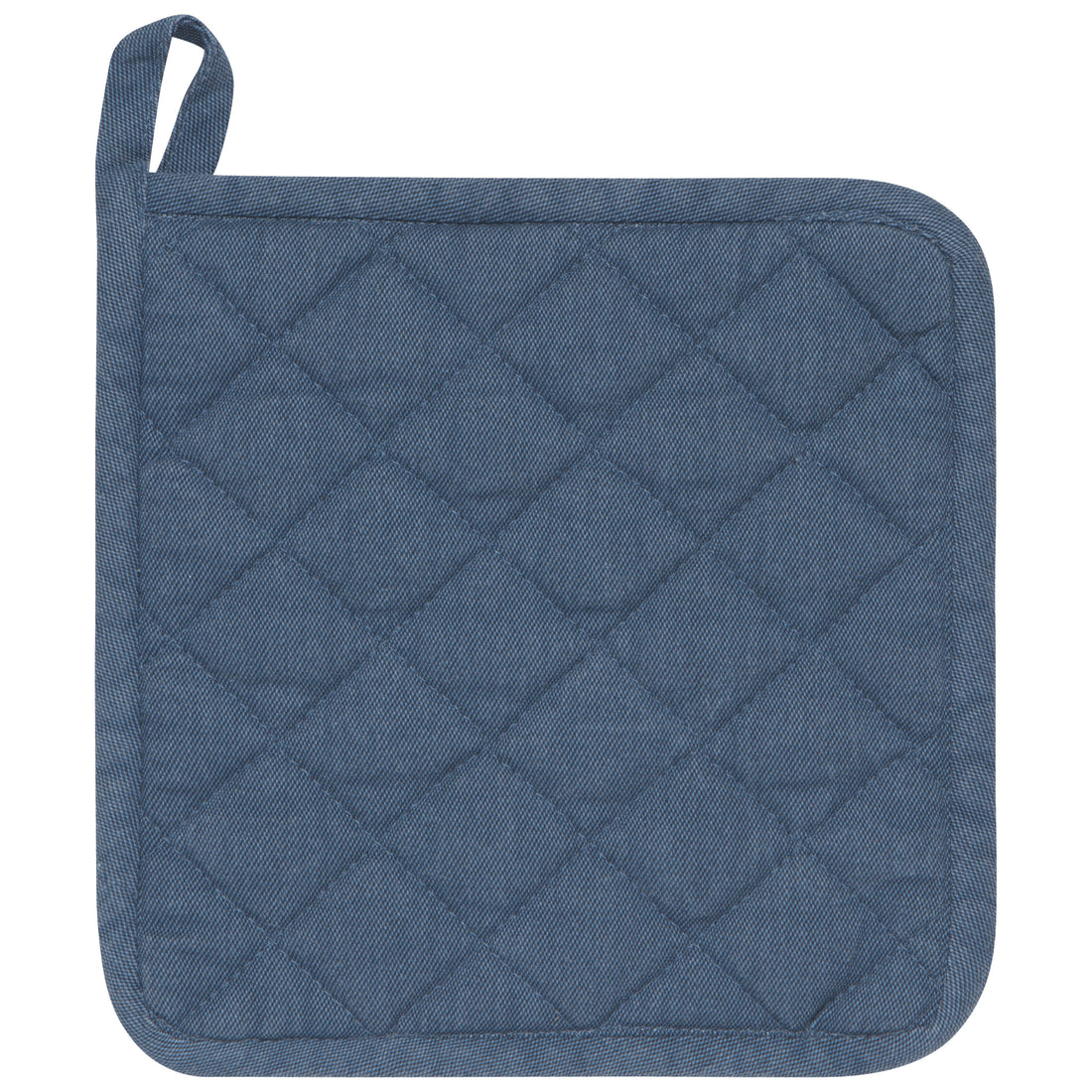 Premium Now Designs Midnight Blue Stonewash Potholder - Heat Resistant Kitchen Oven Mitt for Cooking, Baking & Grilling - Perfect for Home Chefs & Holiday Gifting