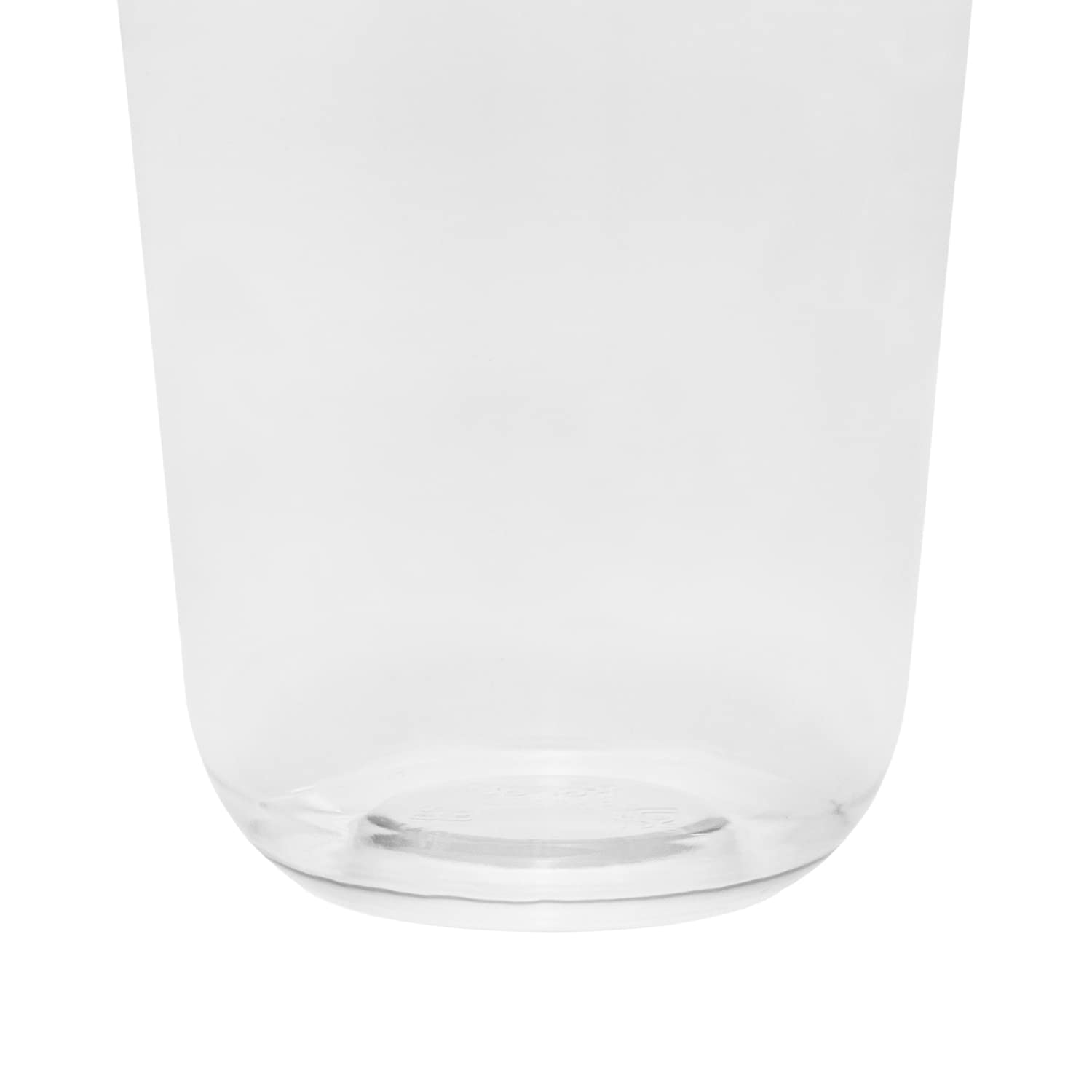 20oz PET Clear U-Shape Cups (98mm) - 1000 Pack - Durable Disposable Drinkware for Coffee, Smoothies & Bubble Tea - Perfect for Restaurants, Cafes & Parties