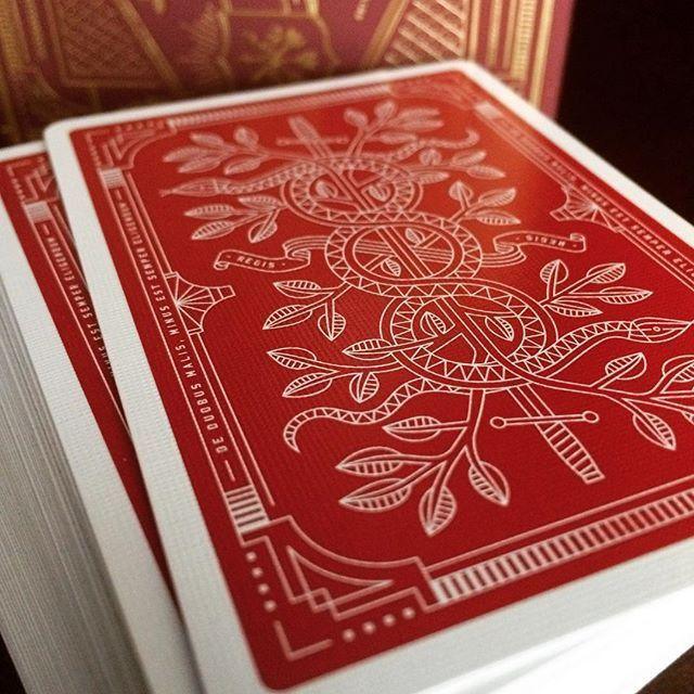 Red Monarchs Limited 1st Edition Playing Cards - Premium Collectible Card Deck for Magic Tricks, Poker Games & Cardistry - Perfect for Card Collectors and Magicians