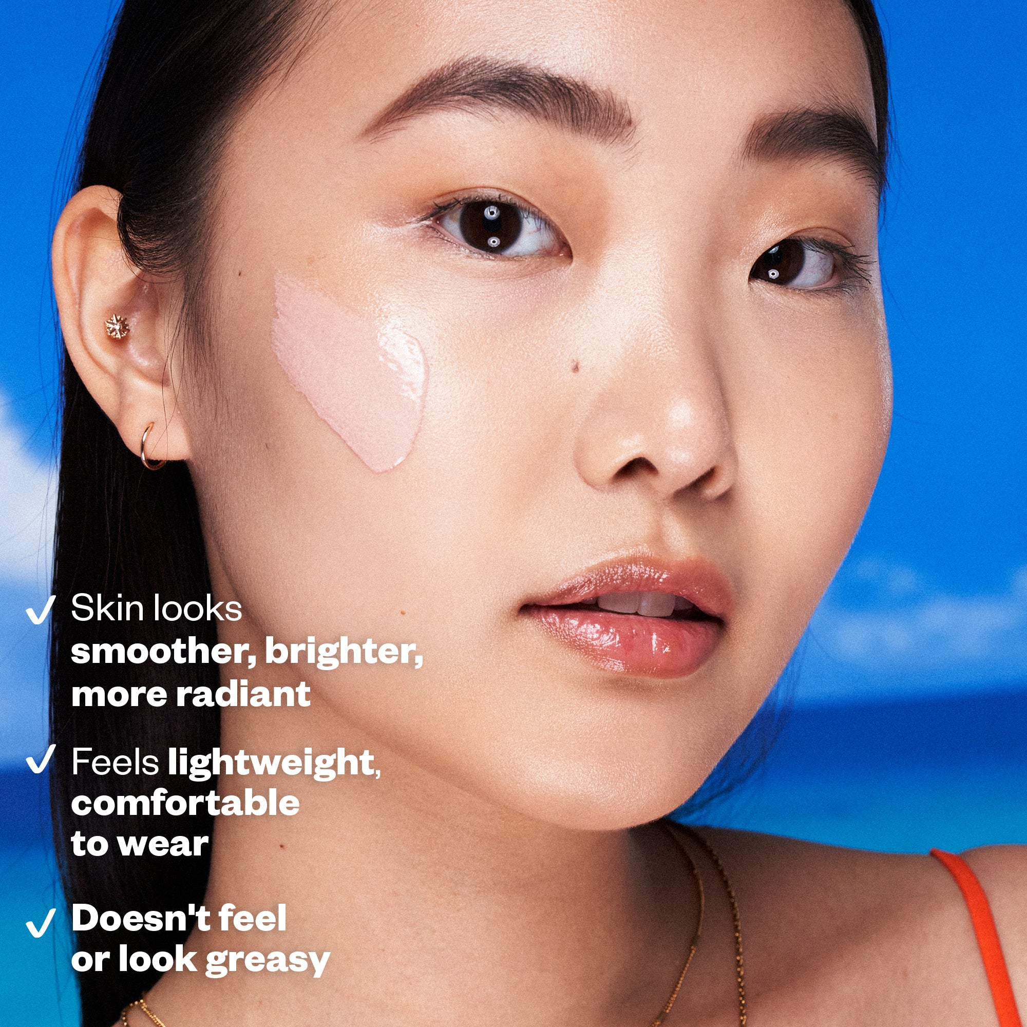 DreamBeam Comfy Smooth Sunscreen SPF 40 - Broad Spectrum UVA/UVB Protection, Lightweight & Non-Greasy Formula for Daily Face & Body Use - Perfect for Beach, Pool & Outdoor Activities