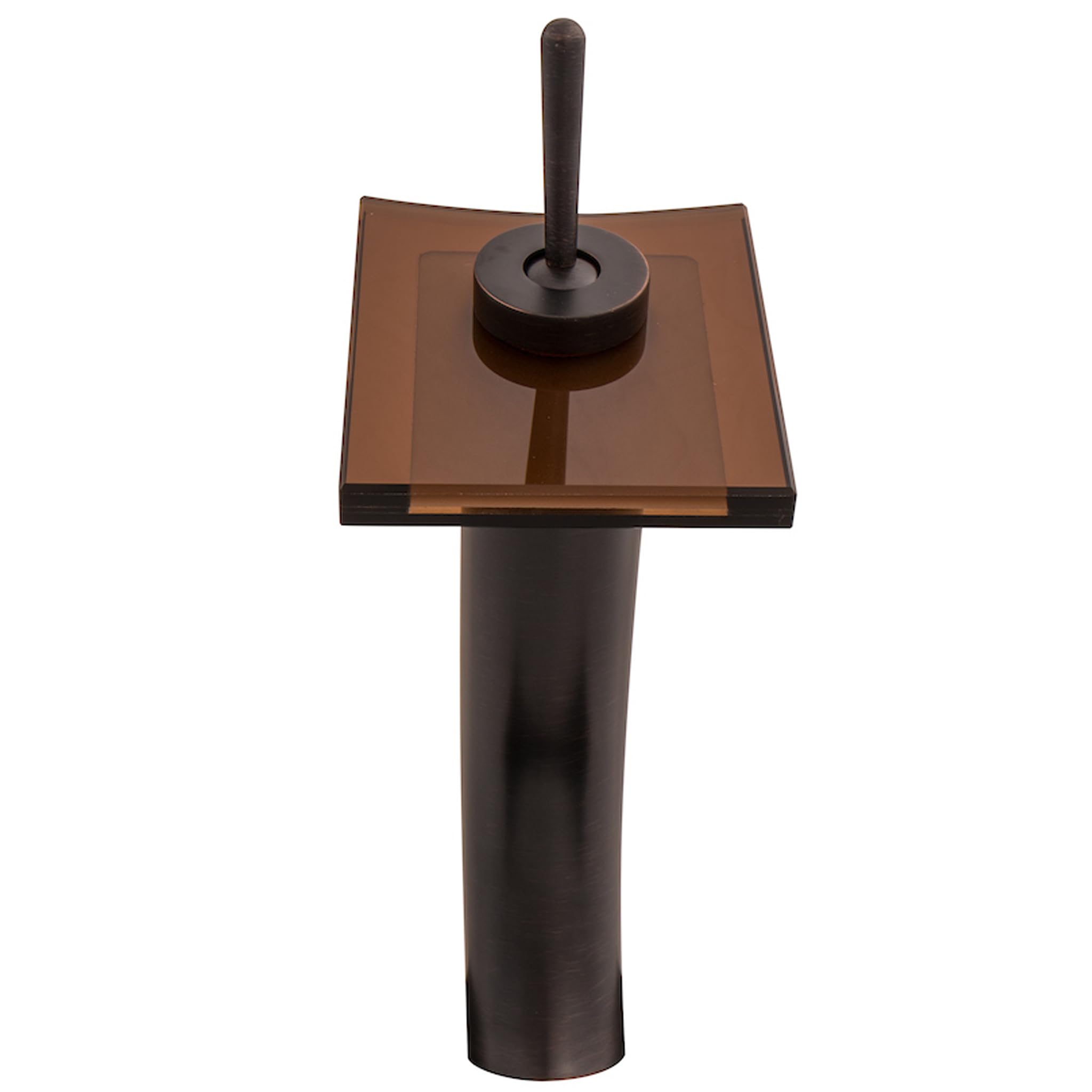 Novatto GF-011ORB-T-PUD Square Bathroom Faucet in Oil Rubbed Bronze Finish - Perfect for Modern Vanities and Powder Rooms
