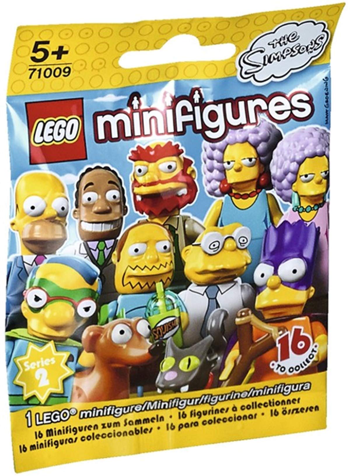 LEGO The Simpsons Series 2 Collectible Minifigure 71009 - Milhouse (Fallout Boy) Building Toy for Kids & Adults - Perfect for Display, Gifts & LEGO Collections