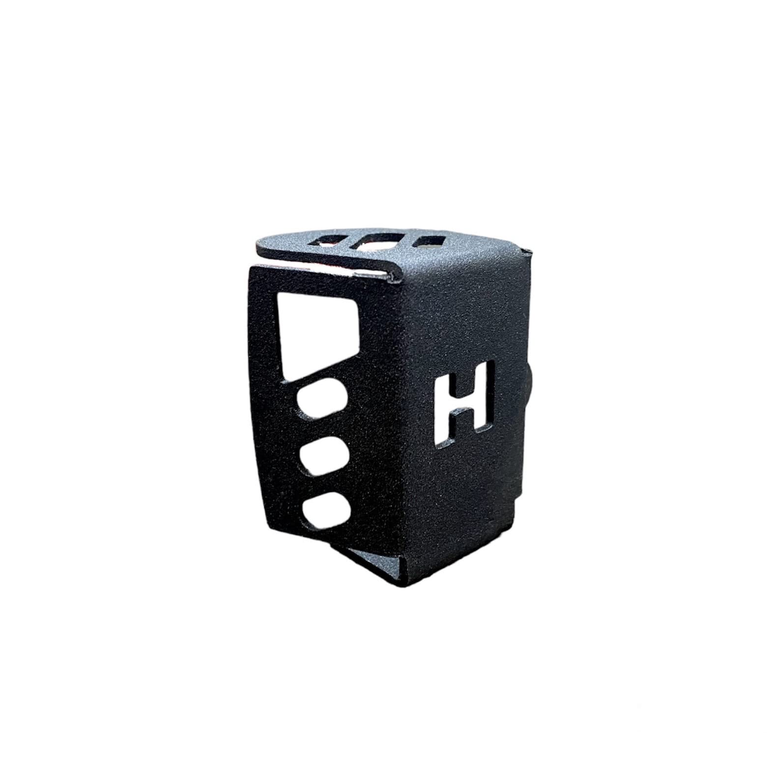 SGTB Hunter 350 Brake Oil Reservoir Guard - Heavy Duty Metal Rear Disc Oil Container Cover for Motorcycle Protection | Off-Road & Adventure Riding Accessory