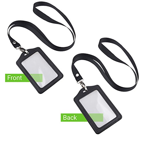 Black Faux Leather Holders