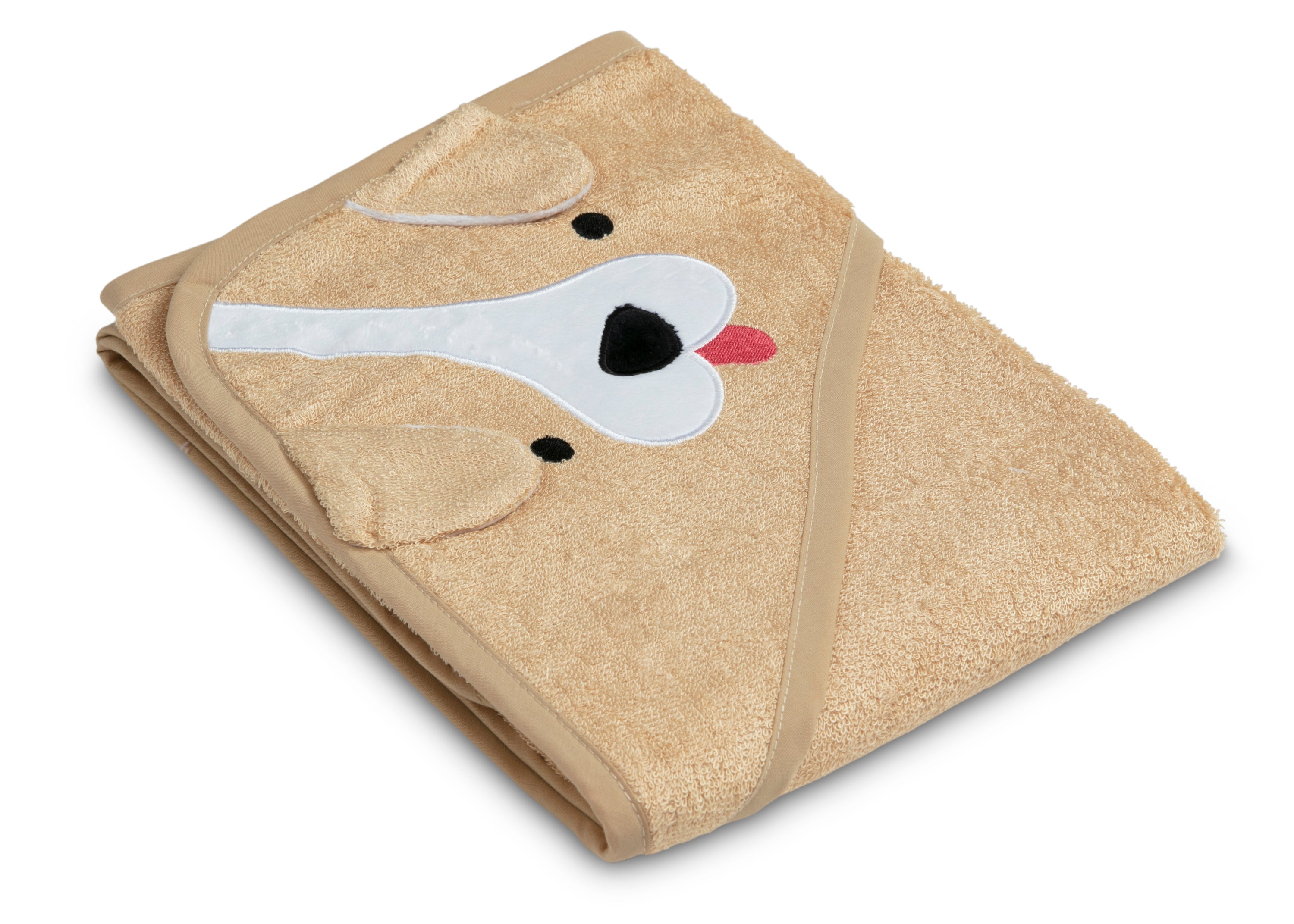 Soft Baby Hooded Bath Towel - 100% Cotton Absorbent & Gentle for Newborns - Perfect for Post-Bath Snuggles & Playtime