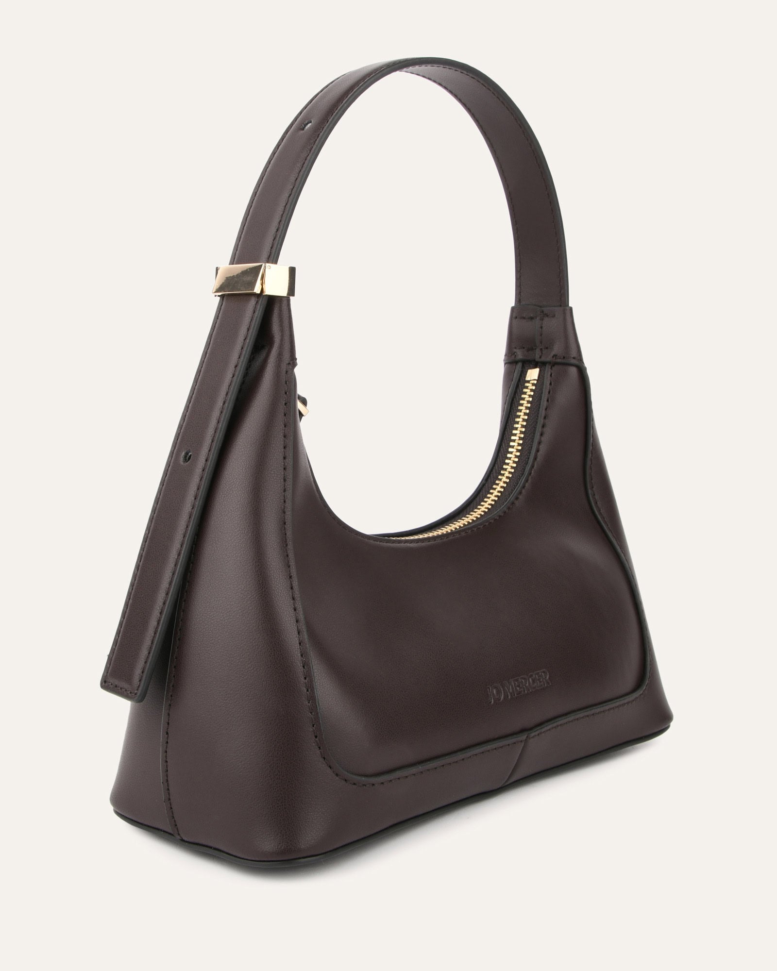 ISABEL Genuine Leather Shoulder Bag in Espresso Brown - Perfect for Work, Travel & Everyday Use