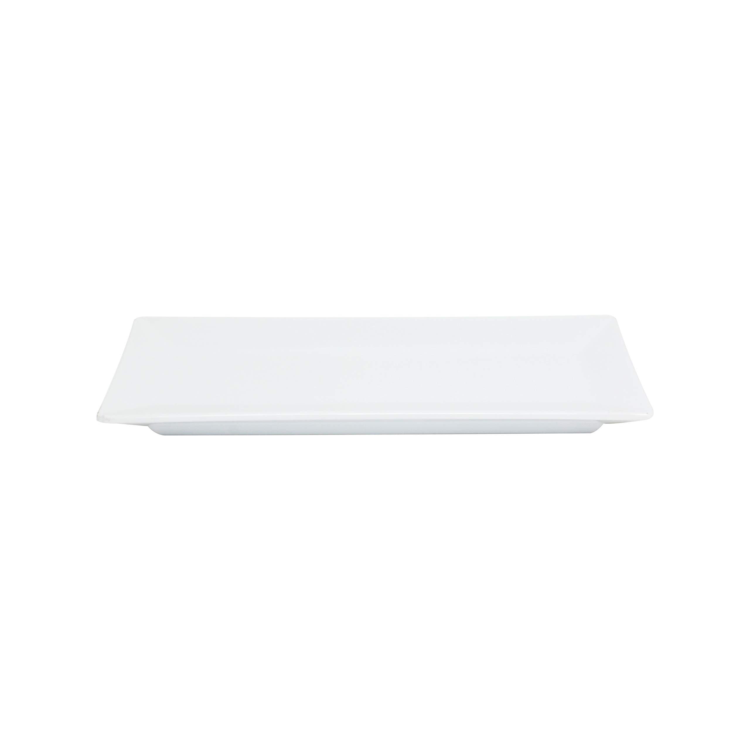 Premium White Melamine Dinner Plates - 10.25
