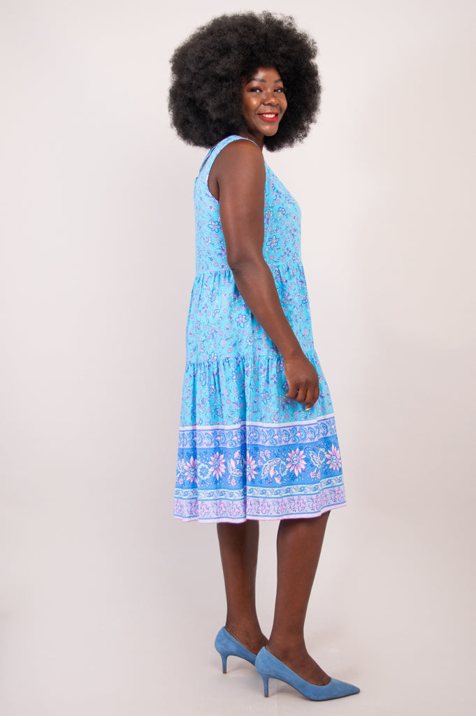 Kayana Women's Miracle Dress - Elegant Flowy Maxi Dress for Summer, Beach, and Special Occasions