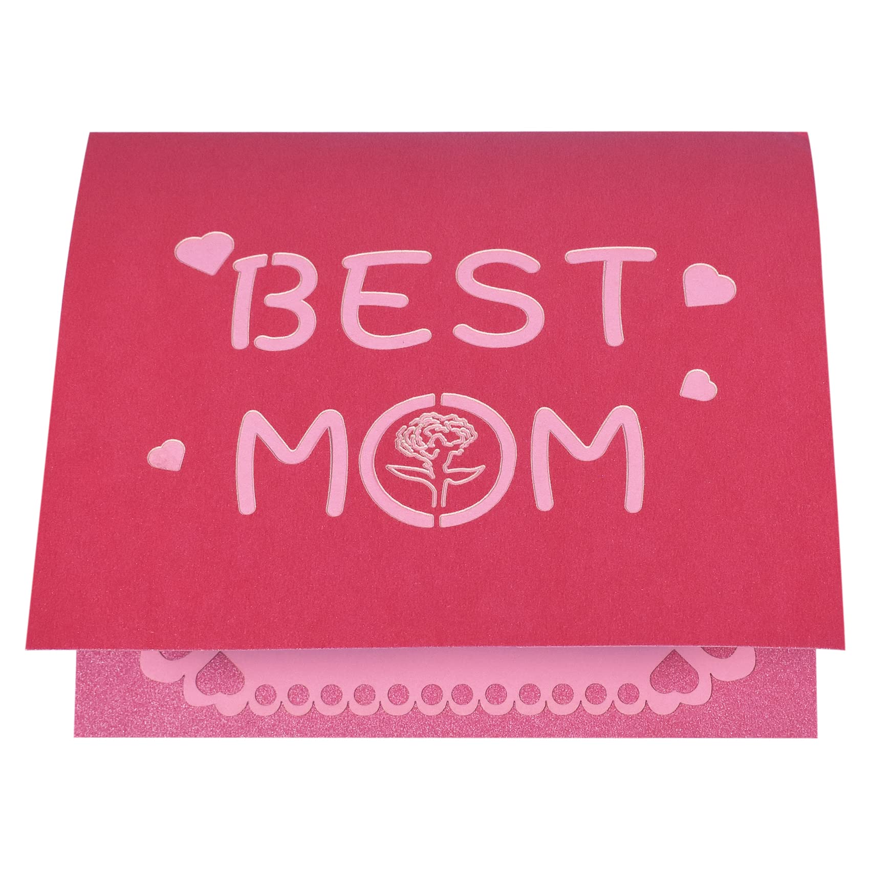 Handcrafted 3D Pop Up Mother's Day Card - Unique Magic Ants Greeting Card for Mom, Best Mum Birthday Gift - Perfect for Mother's Day Celebrations, Anniversaries & Special Occasions