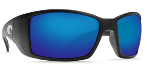 Blackfin Black Frame Costa Sunglasses - Polarized UV Protection for Men & Women - Perfect for Beach, Fishing, and Outdoor Activities