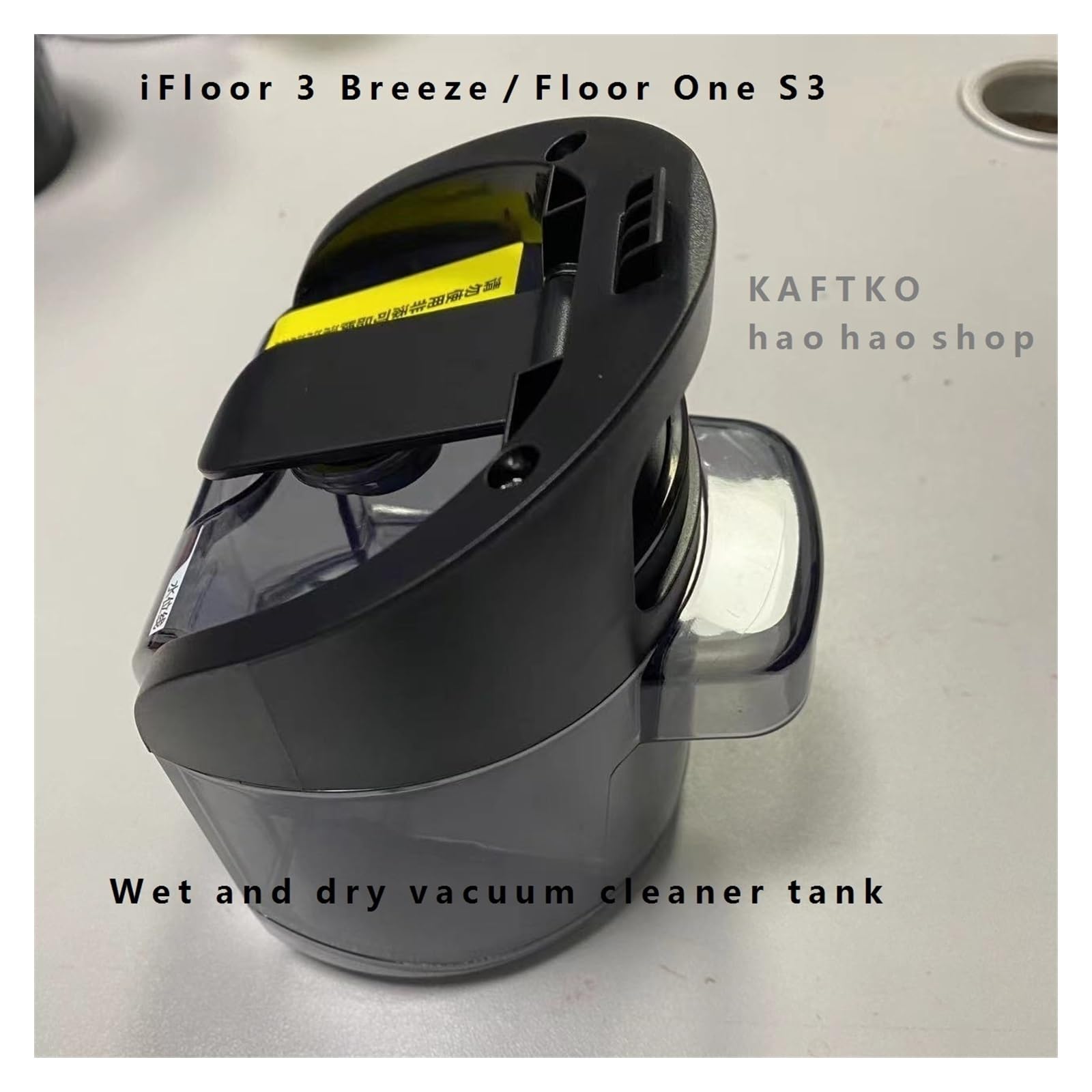 Tineco iFloor 3 & Floor One S3 Replacement Wet/Dry Vacuum Cleaner Tank - Original Clean Water & Dirty Water Tank Accessory | Perfect for Hardwood, Tile & Carpet Cleaning