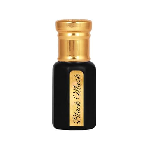 Black Musk Perfume for Men - Premium Long Lasting Fragrance - Best for Date Night, Evening Events & Special Occasions