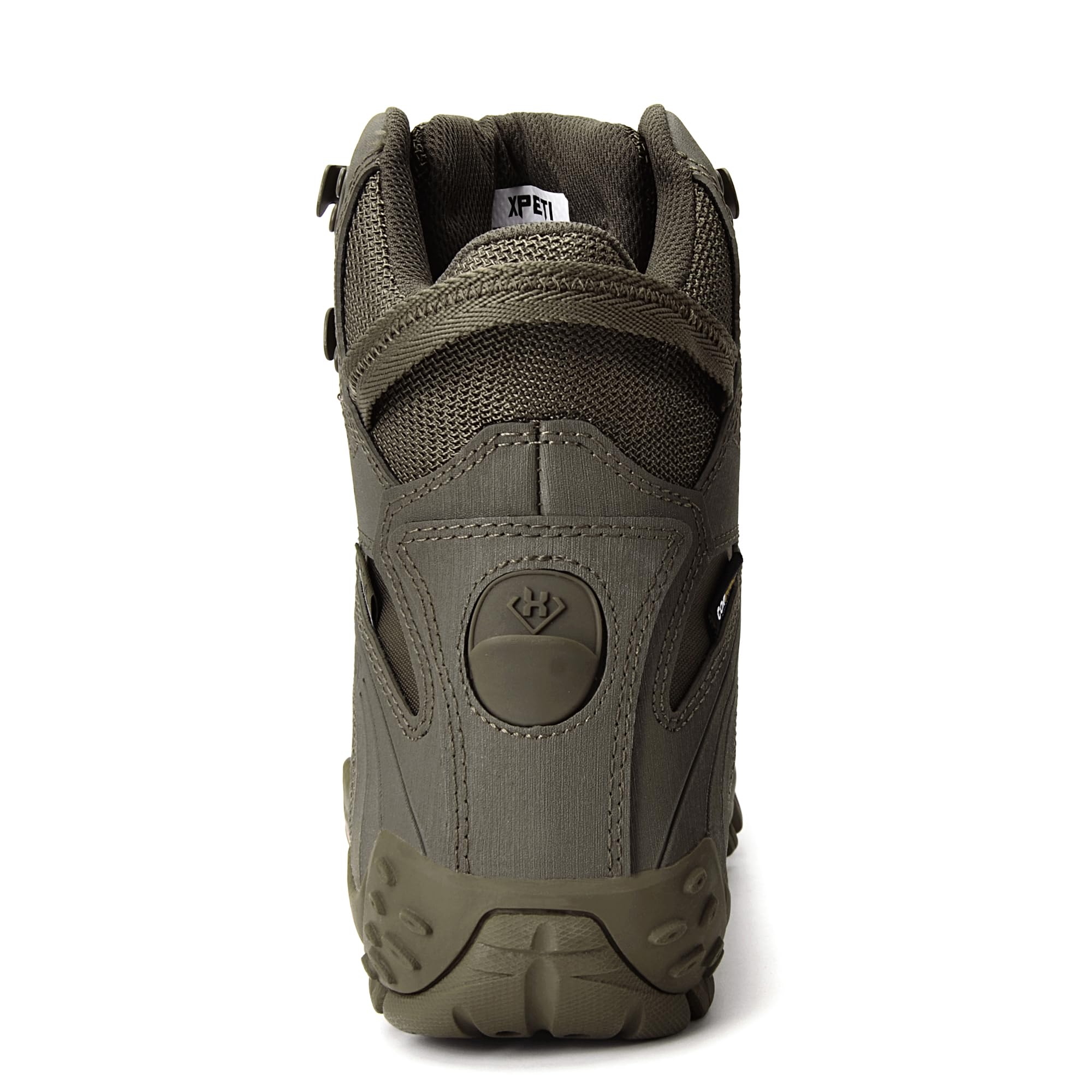 XPETI Men's Raptor Tactical Boots - Waterproof Hiking Boots for Men, Lightweight Combat Boots with Anti-Slip Sole - Perfect for Outdoor Adventures, Hiking, and Military Use