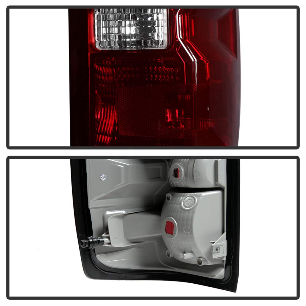 ACANII Red Smoke LED Tail Lights for 2014-2018 Chevy Silverado 1500 & 2015-2017 2500HD/3500HD - Durable Aftermarket Replacement with Stylish Design - Perfect for Night Driving and Custom Truck Upgrades